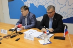 Депутаты Госдумы Андрей Исаев и Игорь Сапко провели пресс-конференцию в Удмуртии