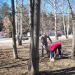 Субботник в Добрянке.