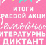 «Кузьминка» подвела итоги семейного литературного диктанта - Министерство культуры