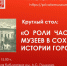 В Перми обсудят роль частных музеев в истории сохранения истории города - ПермИнфоКом