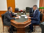 Полпред Президента РФ Игорь Комаров встретился с участником программы «Время героев»