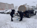 Вода автоцистерна зима Березники