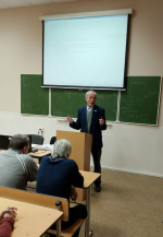 В ПГИК состоялись заседание дискуссионного клуба «ДИАЛОГ» и презентация книги Юрия Беликова