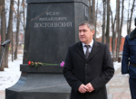 Дмитрий Махонин открыл памятник Достоевскому
