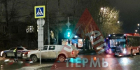 На нескольких улицах Перми движение после аварии парализовало - Ветта