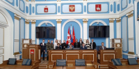В День конституции пермские старшеклассники приняли участие в интеллектуальной игре «Моё избирательное право» - Департамент образования