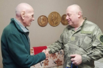 Сотрудники и ветераны регионального Управления поздравили фронтовиков с Новым годом