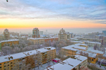 Пермь зима снег мороз