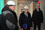 Во Фролах закрыт тепловой контур здания новой поликлиники на 200 посещений в смену