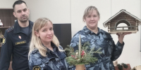 В УФИЦ при ИК-28 ГУФСИН России по Пермскому краю среди осужденных состоялся конкурс поделок и кормушек - УФСИН по Пермскому краю