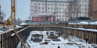 В Перми начали заливку фундамента для гостиницы на месте бывшего здания ВКИУ - Комсомольская Правда