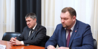 В ходе визита заместителя директора ФСИН России Сергея Щербакова состоялась рабочая встреча с губернатором Пермского края Дмитрием Махониным - Пермский институт ФСИН России
