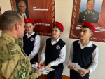 Юнармейцы посетили СОБР «Стрелец» Управления Росгвардии по Пермскому краю