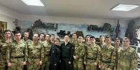 В гостях у пермского спецназа Росгвардии побывали курсанты Пермского военного института ведомства - Росгвардия