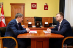 Эдуард Соснин представил итоги деятельности городских властей в 2024 году и планы на 2025 год губернатору Пермского края