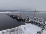 строительство железнодорожного моста, северный обход