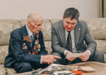 Дмитрий Махонин поздравил ветерана ВОВ из Перми со 100-летием