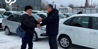 Отделение Социального фонда России обеспечило автомобилями LADA GRANTA12 пермяков, ранее пострадавших на производстве - Социальный фонд России