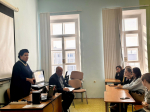 Встреча ректора ПГИК и представителей ректората  со студентами и преподавателями  института