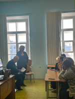 Встреча ректора ПГИК и представителей ректората  со студентами и преподавателями  института
