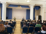 Встреча участников Специальной военной операции  со студентами Пермского государственного института  культуры в формате «Уроков мужества»
