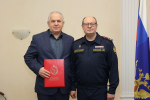 В Пермском институте ФСИН России поздравили с юбилеем доцента кафедры Леонида Гаманенко