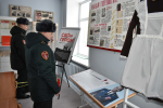 В Перми военнослужащие Росгвардии приняли участие в церемонии открытия мемориальной доски в честь сослуживца