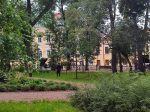 Театральный сад, съёмки