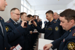 В Пермском институте ФСИН России прошел строевой смотр