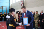 В Перми офицер СОБР «Стрелец» принял участия в торжественной присяге