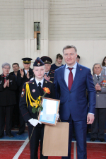 Курсанты отделения допрофессиональной полицейской подготовки им. Я.А. Вагина приняли торжественную присягу