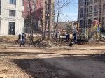 Курсанты Пермского института ФСИН России приняли участие в общегородском субботнике в рамках Всероссийской недели субботников «Мы за чистоту»