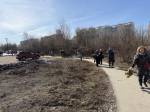 Курсанты Пермского института ФСИН России приняли участие в общегородском субботнике в рамках Всероссийской недели субботников «Мы за чистоту»