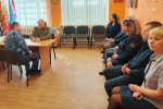 В ИЦ-2 ГУФСИН России по Пермскому краю проведена встреча сотрудников с ветераном боевых действий и участником СВО