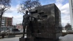В Перми начали весеннюю очистку памятников и мемориалов ВОВ