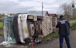 СКР опубликовал видео с места ДТП с туристическим автобусом в Прикамье