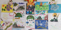 В ИК-4 и ИК-11ГУФСИН России по Пермскому краю организована выставка рисунков «День Победы глазами детей» среди детей сотрудников, посвященная 80-й годовщине Великой Победы - УФСИН по Пермскому краю