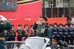 Парад Победы торжественно прошел по центральным улицам Перми