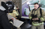 Ежегодный конкурс на лучшее звено газодымозащитной службы провели в УГПС Пермского края