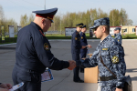 Курсантам Пермского института ФСИН России вручили удостоверения участников Парада Победы