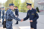 Курсантам Пермского института ФСИН России вручили удостоверения участников Парада Победы