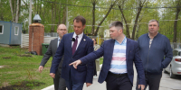 Председатель Пермской городской Думы осмотрел объекты благоустройства а Индустриальном районе - V-Kurse.Ru