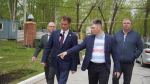 Председатель Пермской городской Думы осмотрел объекты благоустройства а Индустриальном районе