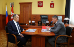 Губернатор Пермского края Дмитрий Махонин провел личную встречу с Сергеем Лавровым