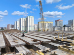 На путепроводе по улице Карпинского завершили укладку балок