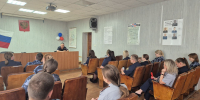 В ИК-29 ГУФСИН России по Пермскому краю проведена встреча с сотрудником ГИБДД - УФСИН по Пермскому краю