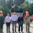 Копия знамени 62-ой гвардейской Молотовской танковой бригады передана в Чусовской округ - Администрация губернатора