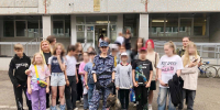 Кинологи СИЗО-5 ГУФСИН России по Пермскому краю выступили с показательным выступлением для школьников - УФСИН по Пермскому краю