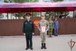 Росгвардия продемонстрировала боевые возможности кинологических подразделений