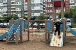 Дмитрий Малютин оценил благоустройство во дворах своего округа